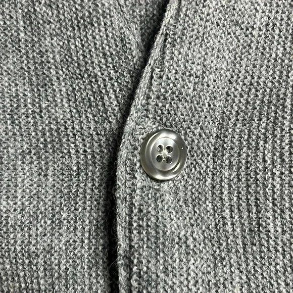 NWT 90s vintage cardigan Sears David Taylor grandpa sweater size medium neutral - Picture 11 of 15